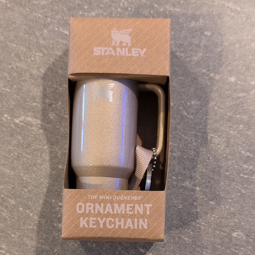 NWT NIP Stanley x e.l.f. Target Exclusive 2024 Ornament Key Chain Honey Talks